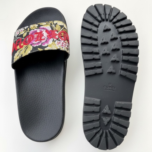 Gucci Blind-For-Love Slides, U.S. 12 - Picture 4 of 4